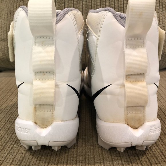 Nike Force FastFlex White Velcro Sports Cleat Size 6 - Picture 13 of 15